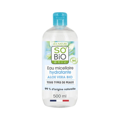 SO BIO HYDRA ALOE VERA EAUX MICELLAIRES HYDRATANTE 500ML
